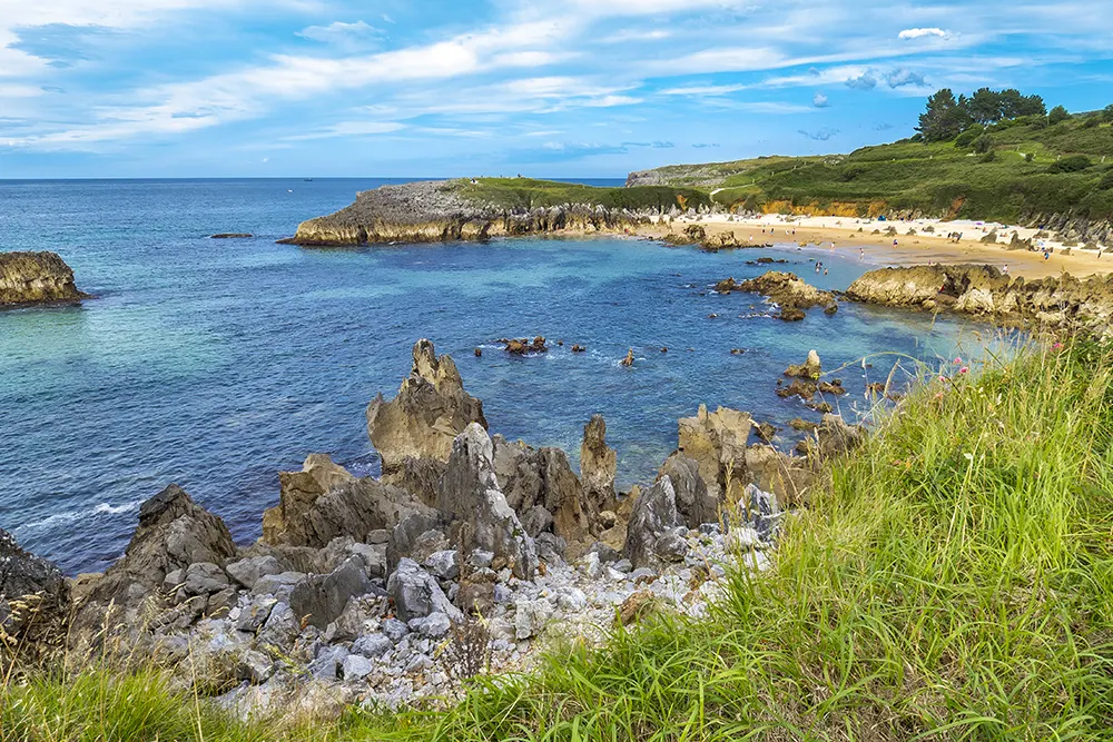 Playa de Toró en Llanes